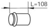 DINEX 80240 Exhaust Pipe